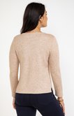 Pull imprimé placé