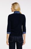 Pull 2-en-1 effet bandana au col