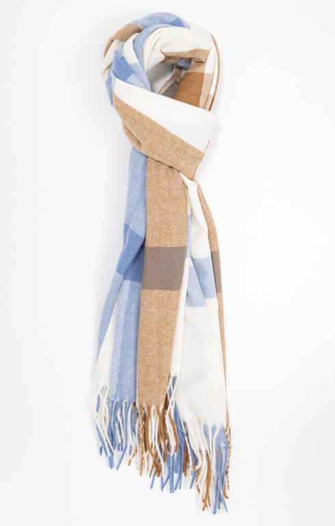 Foulard jacquard chaud