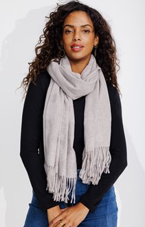 Foulard chaud embossé