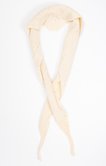 Petit foulard tricot triangle 