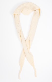 Petit foulard tricot triangle 