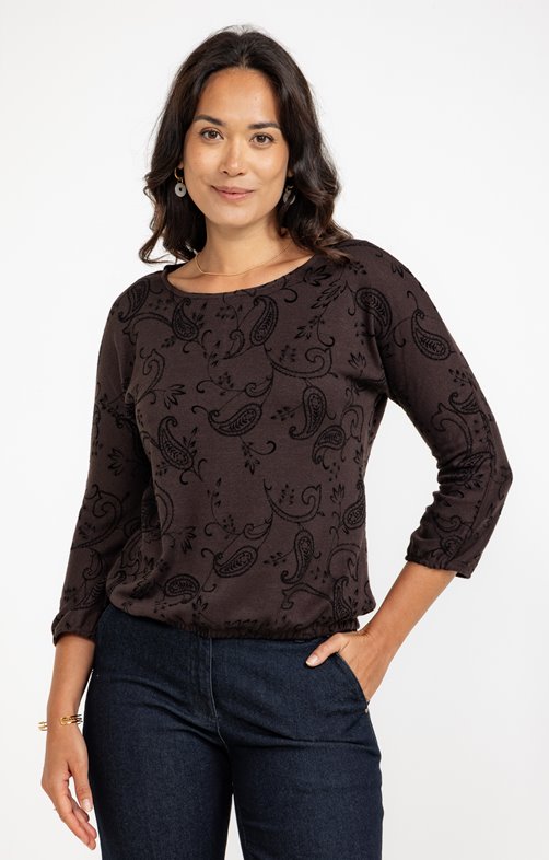 Pull motif bandana all over