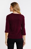 Pull bi-matière