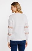 Pull rayures fantaisie