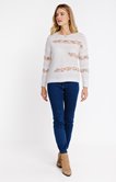 Pull rayures fantaisie