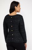 Pull maille fantaisie