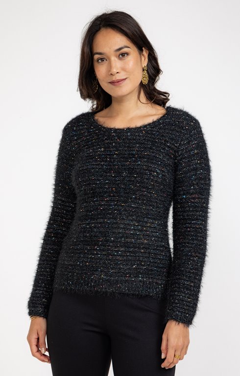 Pull maille fantaisie