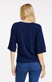 TEE-SHIRT EN MAILLE CHAUDE MANCHES 3/4 