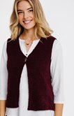 Cardigan bouclette