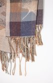 Foulard jacquard chaud