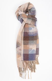 Foulard jacquard chaud
