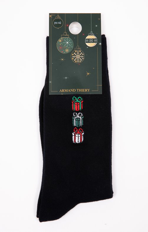 Chaussettes brodées cadeaux