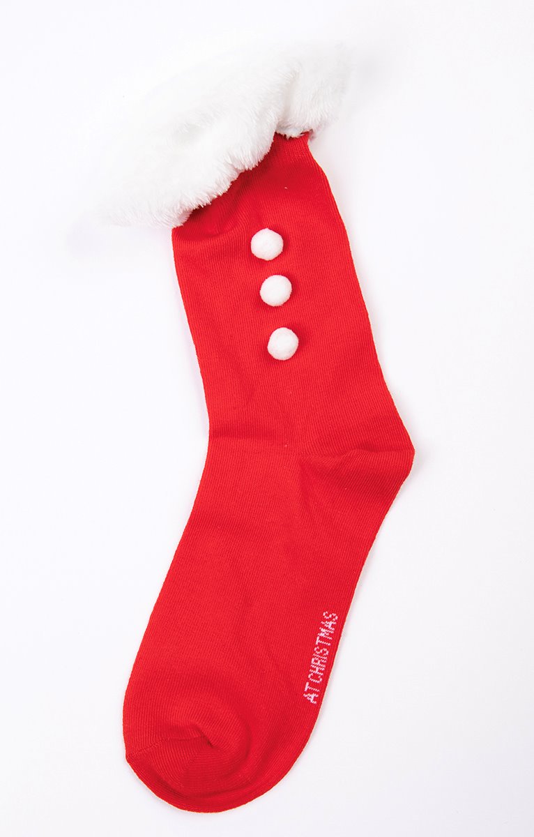 3 Chaussettes De Noël Lumineuses LED Avec Lettres JOY - 20x17 Cm - À Accrocher Sur La Cheminée Ou Le Sapin