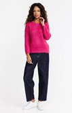 Pull avec perles et sequins