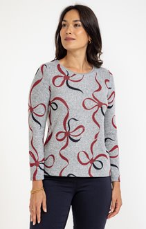 TEE-SHIRT IMPRIME NOEUD