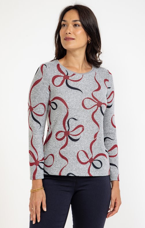 Tee-shirt imprimé noeuds