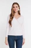 Tee-shirt uni cache-coeur