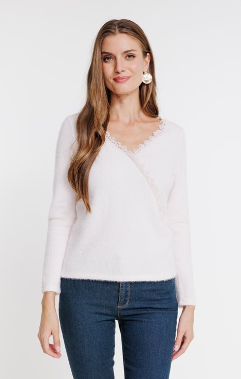 Tee-shirt uni cache-coeur