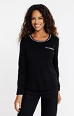 TEE-SHIRT EN MAILLE CHAUDE 