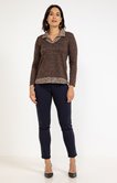 TEE-SHIRT 2EN1 COL CHEMISE
