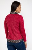 TEE-SHIRT 2EN1 COL CHEMISE