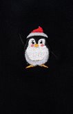 Chaussettes brodées pingouin