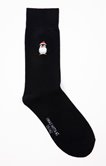 Chaussettes brodées pingouin
