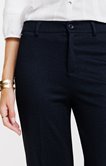 Pantalon maille effet denim brut