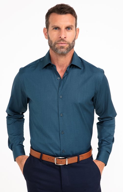 Chemise regular manches longues Fluide