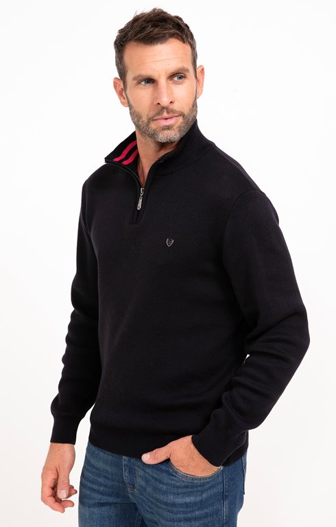 Pull col montant Chic
