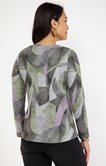 TEE-SHIRT IMPRIME MANCHES LONGUES