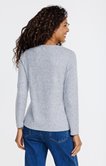 TEE-SHIRT IMPRIME  FLEURS, COL ROND