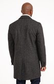 Manteau mi-long croisé double boutonnage