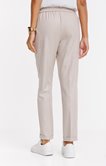 Pantalon maille faux uni coupe jogging