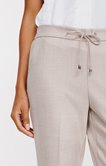 Pantalon maille faux uni coupe jogging