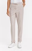 Pantalon maille faux uni coupe jogging