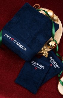 Serviette papi d'amour