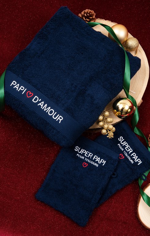 Serviette papi d'amour