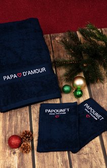 Serviette papa d'amour