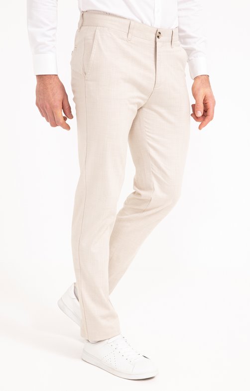Pantalon chino Creamy