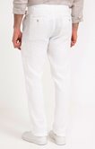 Pantalon en lin Lino avec cordon