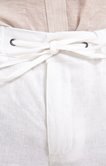 Pantalon en lin Lino avec cordon