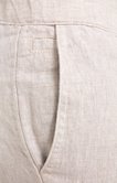 Pantalon en lin Lino avec cordon