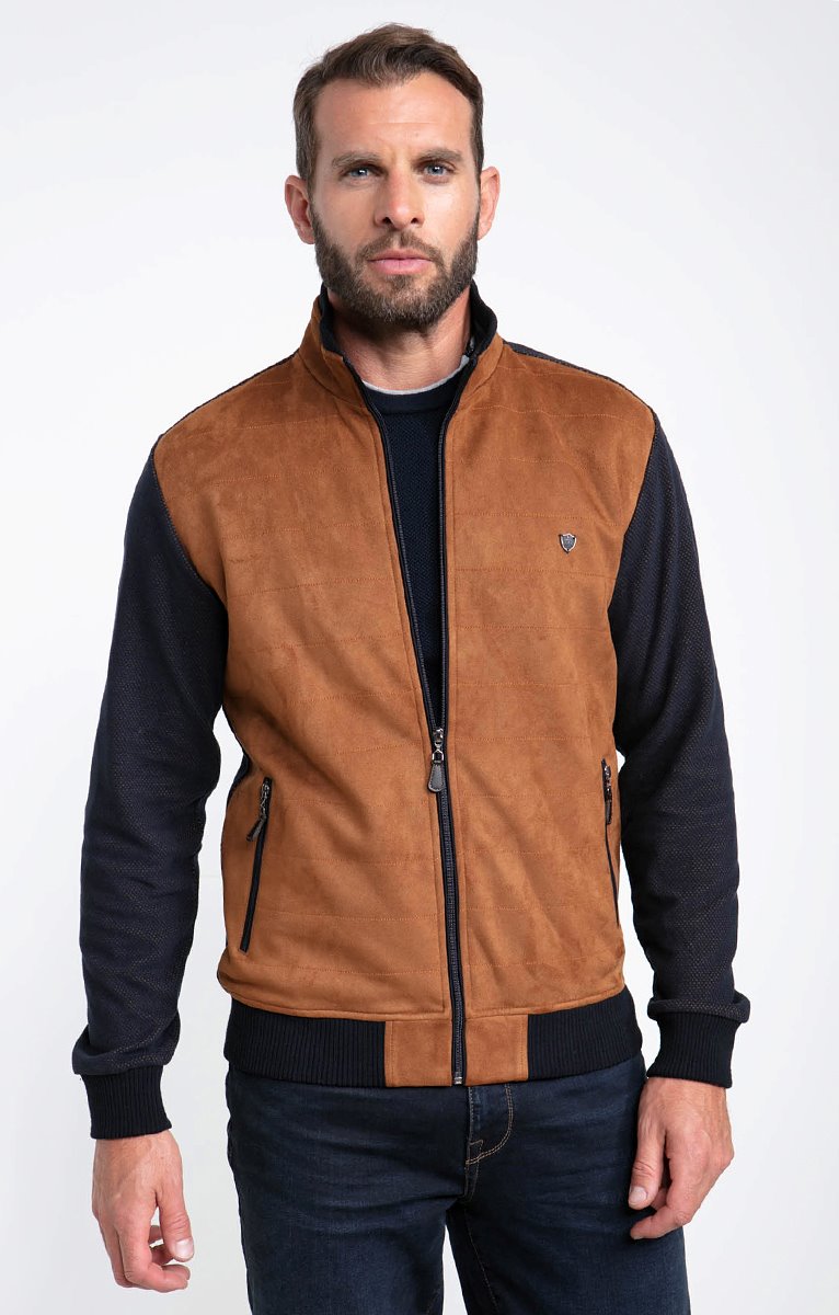 Gilet manches longues suedy - 69,99€ - Armand Thiery