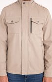 Blouson Geo Suede