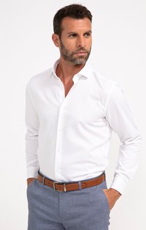 Chemise ajustée manches longues Calandre