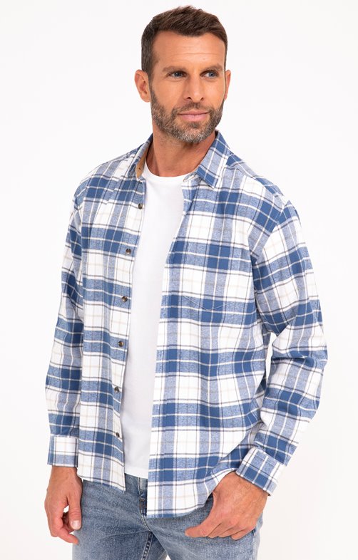 Chemise manches longues Aqua