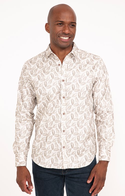 Chemise à manches longues Flan Tilleul