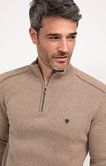 Pull col montant uni Teddy